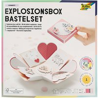 Foto von Explosionsbox-Bastelset ROMANCE pastell