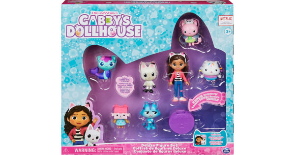 Gabby mit 6 Katzenfiguren und 1 Cat Delivery Überraschungsbox