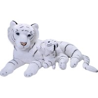 Foto von Jumbo Mom and Baby White Tiger