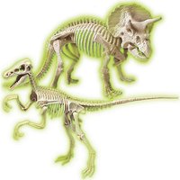 Foto von Jurassic World 3 - Ausgrabungs-Set Triceratops & Velociraptor