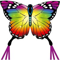 Foto von Kinderdrachen Ecoline: Butterfly Kite Rainbow 120 cm regenbogen