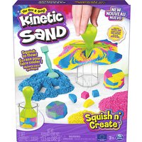 Foto von Kinetic Sand Squish N’ Create Set mehrfarbig