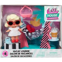 Foto von L.O.L. Furniture Playset with Doll - Leading Baby + Vacay Lounge