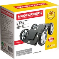 Foto von Magformers Räder mit Grundplatte Set 2