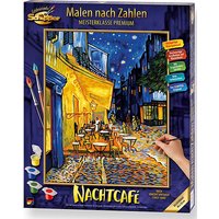 Foto von Malen nach Zahlen - Vincent van Gogh Caféterrasse am Abend - Nachtcafé