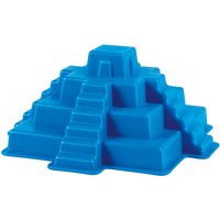 Foto von Maya-Pyramide blau