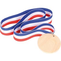 Foto von Medaillen aus Holz zum Selbstgestalten