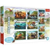 Foto von Megapack 10 in 1 Puzzles - Meet all the dinosaurs
