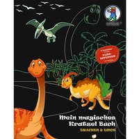Foto von "Mein Magisches Kratzel Buch ""Drachen & Dinos""" mehrfarbig