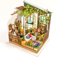 Foto von Miller's Garden - 3D-Holzpuzzle Miniaturhaus-Bastelset
