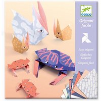 Foto von Origami - Tierfamilie mehrfarbig