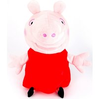 Foto von Peppa Pig Plüsch Puppets - Peppa Pig rot