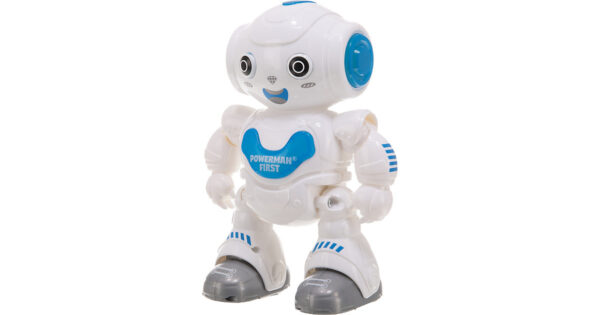 Mein erster intelligenter interaktiver Spielzeug-Lernroboter weiß