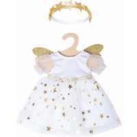 Foto von Puppen-Kleid Schutzengel mit Sternen-Haarband