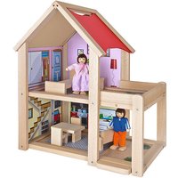 Foto von Puppenhaus aus Holz