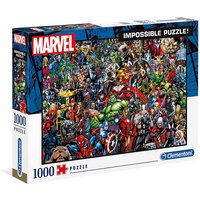 Foto von Puzzle 1.000 Teile Impossible Puzzle - Marvel Universe