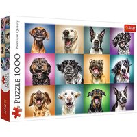 Foto von Puzzle 1000 Teile - Lustige Hunde