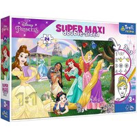Foto von "Puzzle - ""24 SUPER MAXI"" - Happy Princesses / Disney Princess"