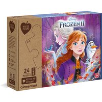 Foto von Puzzle 24 Teile Maxi Play for Future - Disney Eiskönigin 2