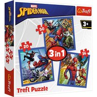 Foto von Puzzle 3 in 1 - Spider force - Disney Marvel Spiderman