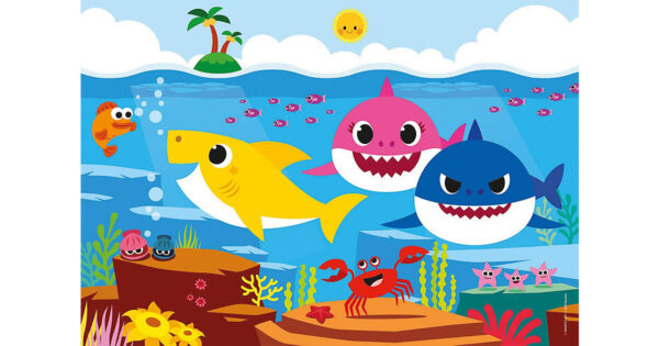 Happy Color Double Face - Baby Shark