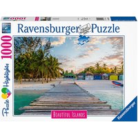 Foto von Puzzle Beautiful Islands 16912 - Karibische Insel - 1000 Teile Puzzle