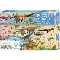 Foto von Puzzle & Buch: Die Zeit der Dinosaurier