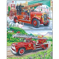 Foto von Puzzle - Historische Feuerwehrautos (2er-Set Midi)