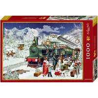 Foto von Puzzle Nostalgische Eisenbahn - Barbara Behr (1000 Teile)