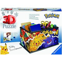 Foto von Ravensburger 3D Puzzle 11546 - Aufbewahrungsbox Pokémon - 216 Teile - Praktischer Organizer Pokémon Fans ab 8 Jahren  Kinder