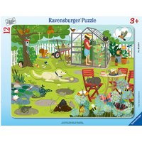 Foto von Ravensburger Kinderpuzzle - Unser Garten - 8-17 Teile Rahmenpuzzle Kinder ab 3 Jahren  Kinder