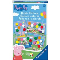 Foto von Ravensburger Mitbringspiel – 20853 – Peppa Pig Bunte Ballone – Lustiges Farbwürfelspiel Kinder ab 3 Jahren  Kinder
