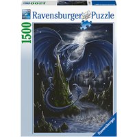 Foto von Ravensburger Puzzle - Der Schwarzblaue Drache - 1500 Teile