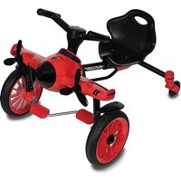 Foto von Rollplay 45714 Flex Pedal Drifter - Kinderfahrzeug mit Pedale / Tretfahrzeug zusammenklappbar rot