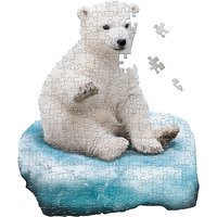 Foto von Shape Puzzle Junior Eisbär 100 Teile