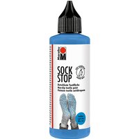 Foto von Sock Stop Rutschfeste Textilfarbe hellblau 90 ml