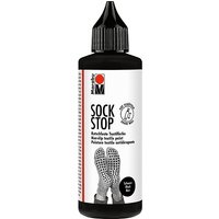 Foto von Sock Stop Rutschfeste Textilfarbe schwarz 90 ml
