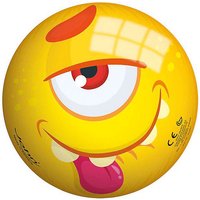 Foto von Spielball Funny Faces 13cm gelb