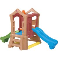Foto von Spielturm Play Up mit Rutsche und Kletterwand