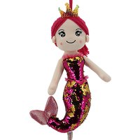 Foto von Sweety Toys 11926 Stoffpuppe Meerjungfrau Plüschtier Prinzessin 40 cm pink