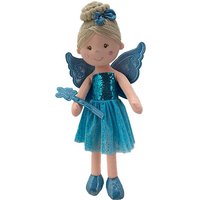 Foto von Sweety-Toys 13265 Stoffpuppe Fee mit blauem Kleid und Zauberstab