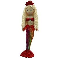 Foto von Sweety-Toys 13357 Stoffpuppe Meerjungfrau mit Schwanzflosse rot