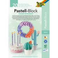 Foto von Tonpapier und Fotokarton Block Pastellfarben A4