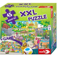 Foto von XXL Puzzle Zoo 2 in 1 mit Spiel